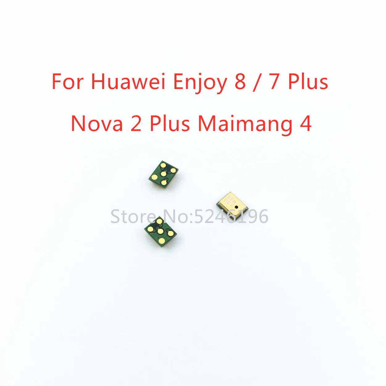 

10 шт.-100 шт., Внутренний микрофон для Huawei Enjoy 8 6S 7 Plus play 5X Nova 2 Plus Maimang 4