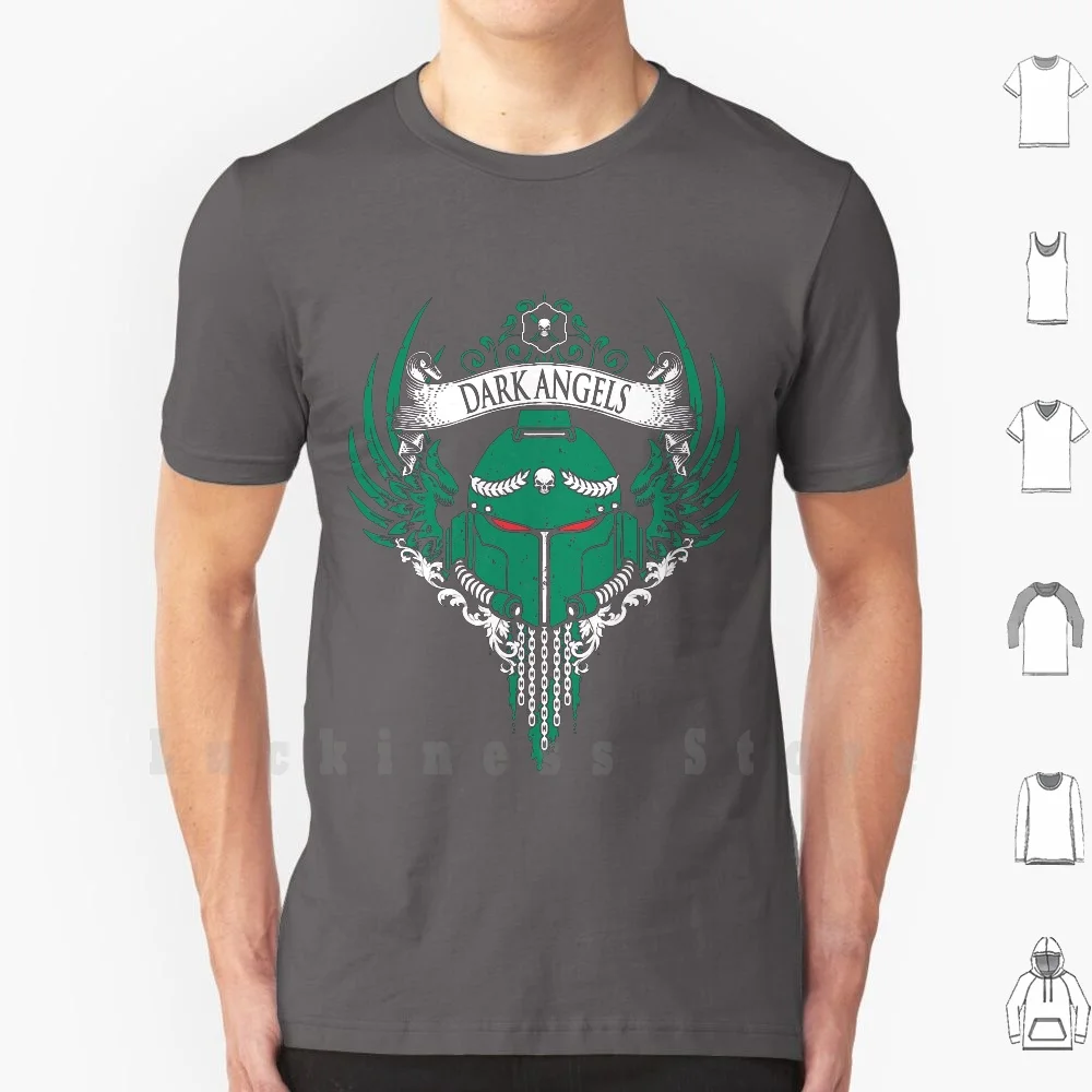 Da-Herald Edition-V1 T Shirt Print For Men Cotton New Cool Tee 40000 Adeptus Astartes Caliban The Rock Dark Angels