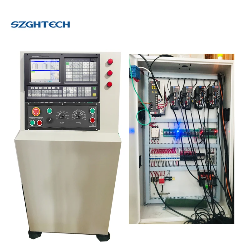 CNC control cabinet for router drilling control system kit USB control panel ac servo system and spindle electric cabinet