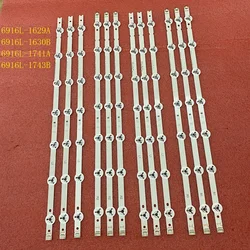 12 stuks LED backlight strip voor TV 55LB677V 55LB670V 55LB679V 55LB690V 55LB700V 55LB720V 55LB730V 6916L-1629A 1630B 1743B 1741A