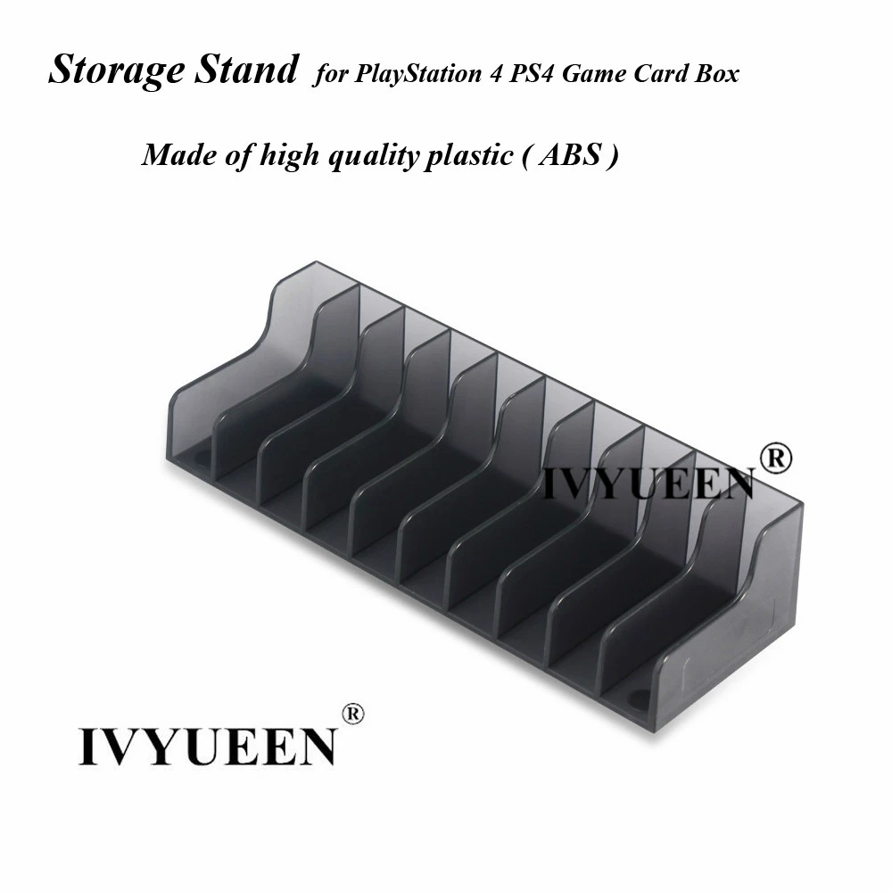 Ivyueen-titular do cartão para playstation 5, 4, ps4, ps5 pro, slim, console, caixa de armazenamento do cartão de jogo, acessórios