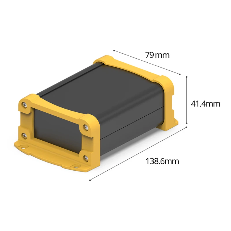 75W35H Crash-Proof Case Anodization Customization Industrial Equipment Auto Aluminium Electronic Instrument Protection Box