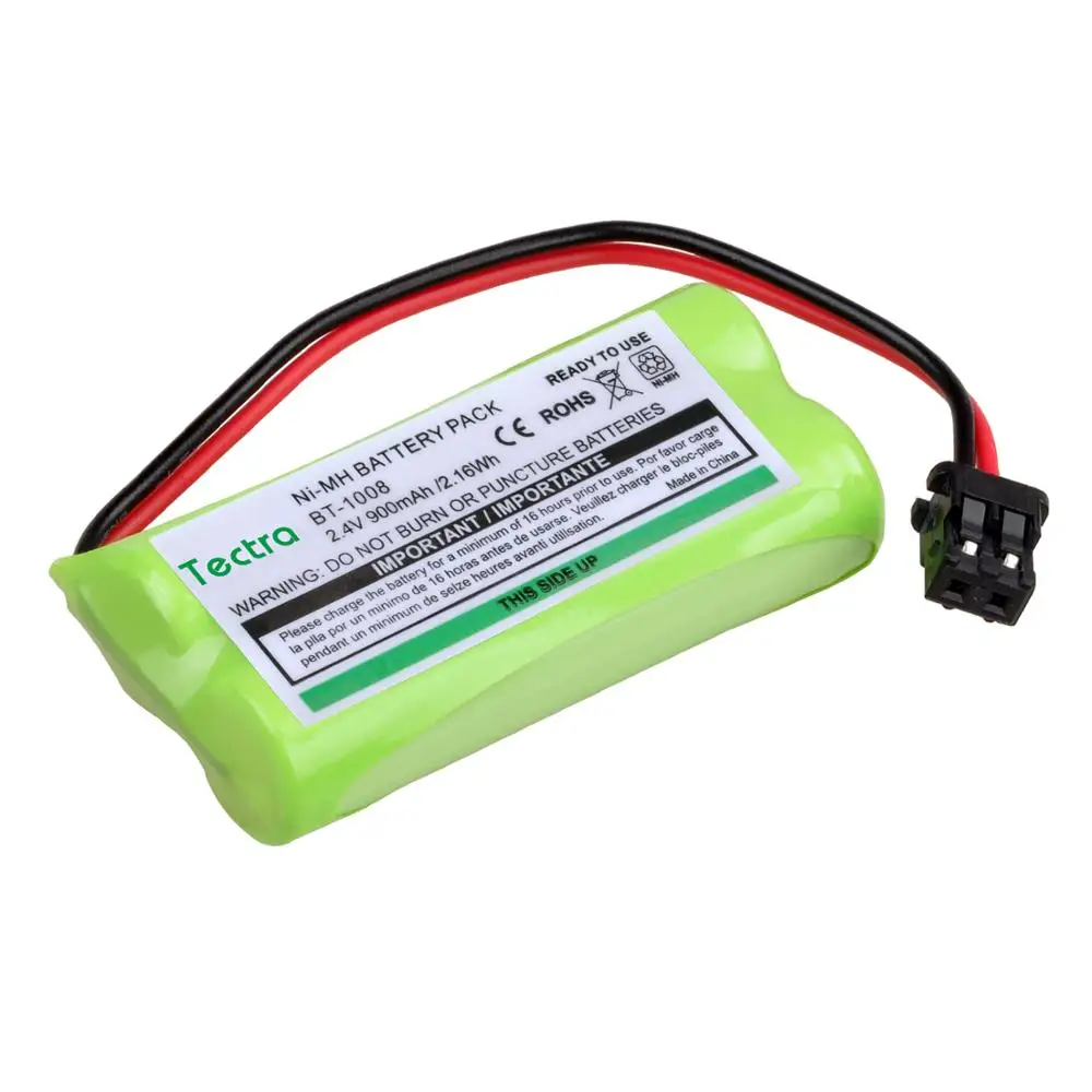 Batería recargable Ni-MH de 900mAH para Uniden, BT-1008, BT-1016, BT-1021, BT1021, BT1025, BT-1025