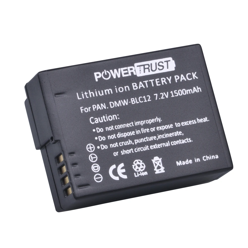 DMW-BLC12 Battery/ USB Charger for Panasonic DMC GH2 G5 G6 V-LUX4 DMC-GH2 FZ1000 FZ200,Leica BP-DC12 V-Lux 4,Leica Q,Sigma BP-51