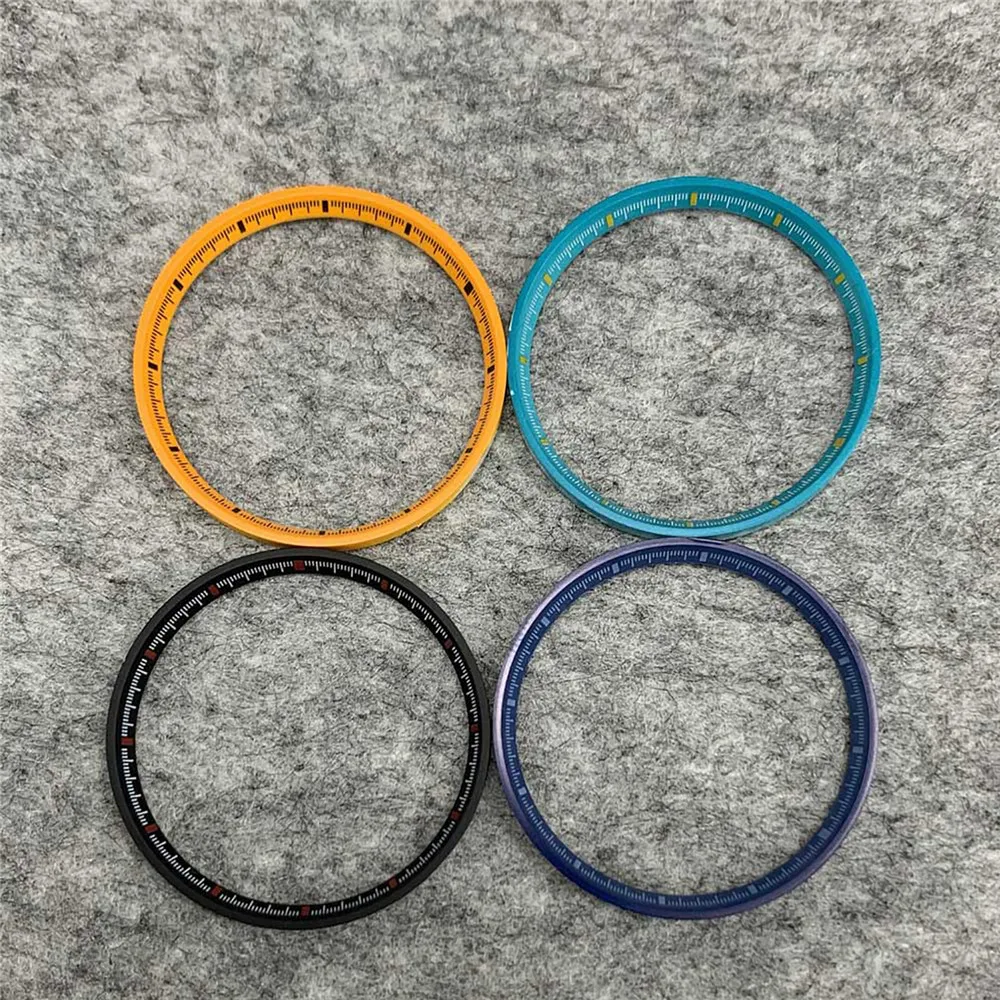 SKX Plastic Chapter Ring Outer Diameter 31.5mm Inner Diameter 28mm Inner Shadow Circle Refit Scale Ring Watch Accessories