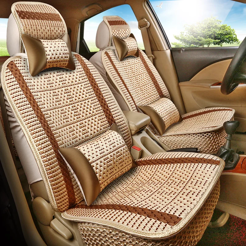 

Universal Ice Silk 1PCS Car Seat Covers For Toyota Corolla Camry Rav4 Auris Prius Yalis Avensis SUV Auto Accessories