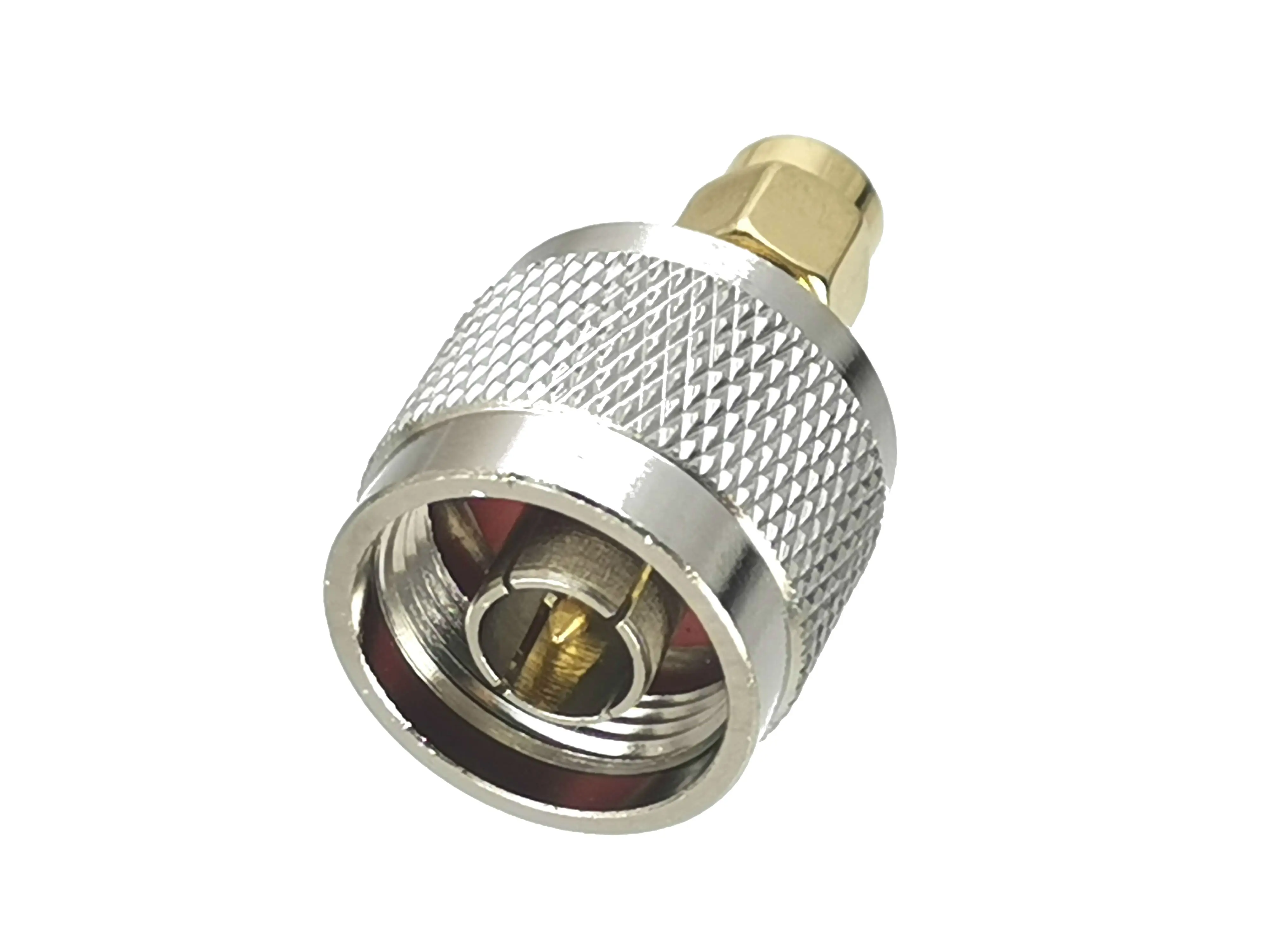 1Pcs Connector Adapter Sma Stekker Naar N Male Plug Rf Coax Converter Straight Nieuwe