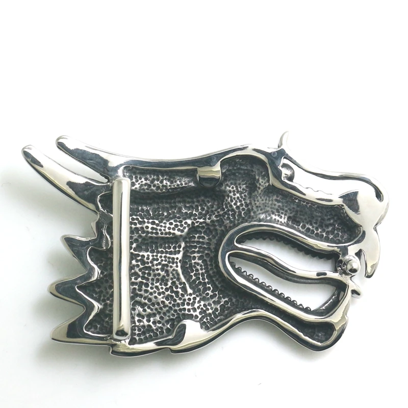 Man\'s 316L Stainless Steel Big Dragon Belt Buckle For Gift