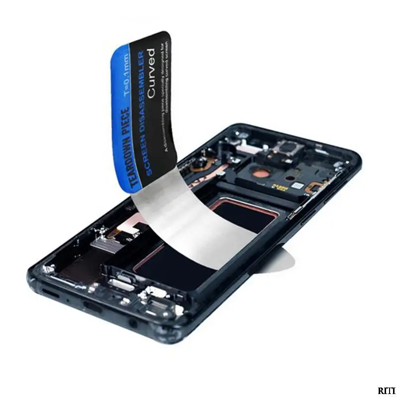 LCD Screen Spudger Opening Pry Card Tools Mobile Phone Disassemble Steel Metal 1 Pc