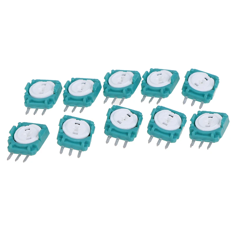 10pcs 3D Analog Joystick Potentiometer Sensor Module Axis Resistors For PS4 Controller Micro Switch Replacement