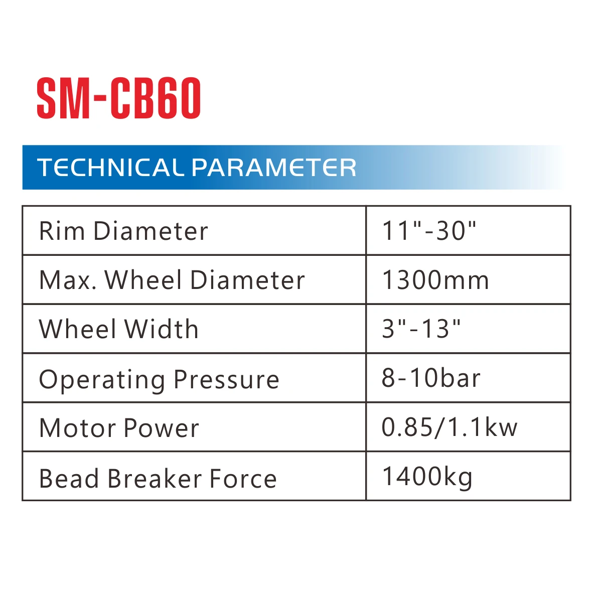 Automatic tire changer machine 30 inch rim diameter with LCD screen automatic tyre lifting device SM-CB60