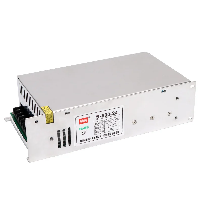 

Industrial S-600W AC 110V 220VGoDC 12V 24V Switching Power Supply 12.5ATransformer Monitoring SecurityLED