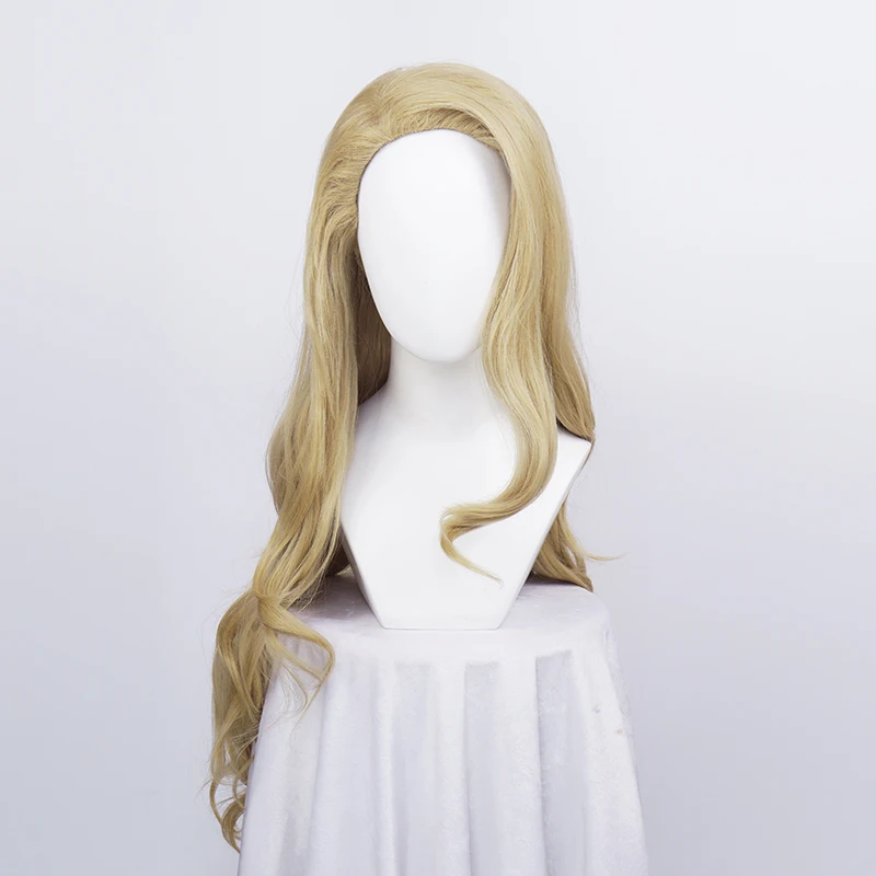 

Волшебный пробужденный Калиндр, парик для косплея, термостойкие вьющиеся синтетические волосы, карнавальный реквизит для Хэллоуина + бесплатная шапочка для парика