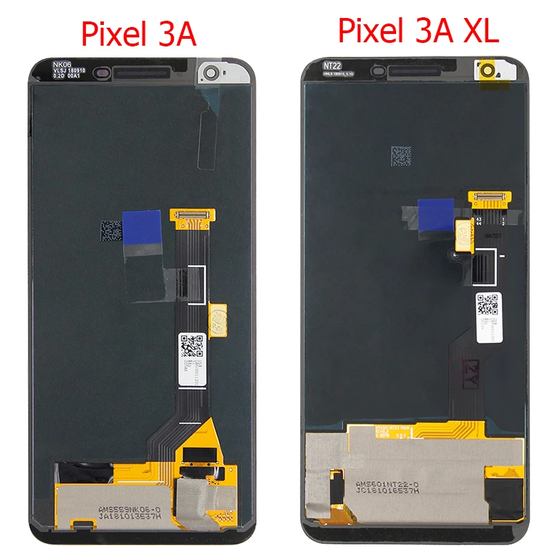 Pixel 3A Display For Google Pixel 3A 3AXL LCD Touch Screen 3A G020A 3A XL G020F Display LCD Screen Glass Panel Assembly