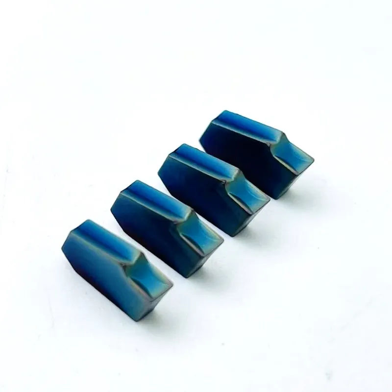 Grooving tool SP300 KT7030 colorful nano blue high hardness 3mm hard alloy tool hardened steel cutting tool SP 300 milling blade