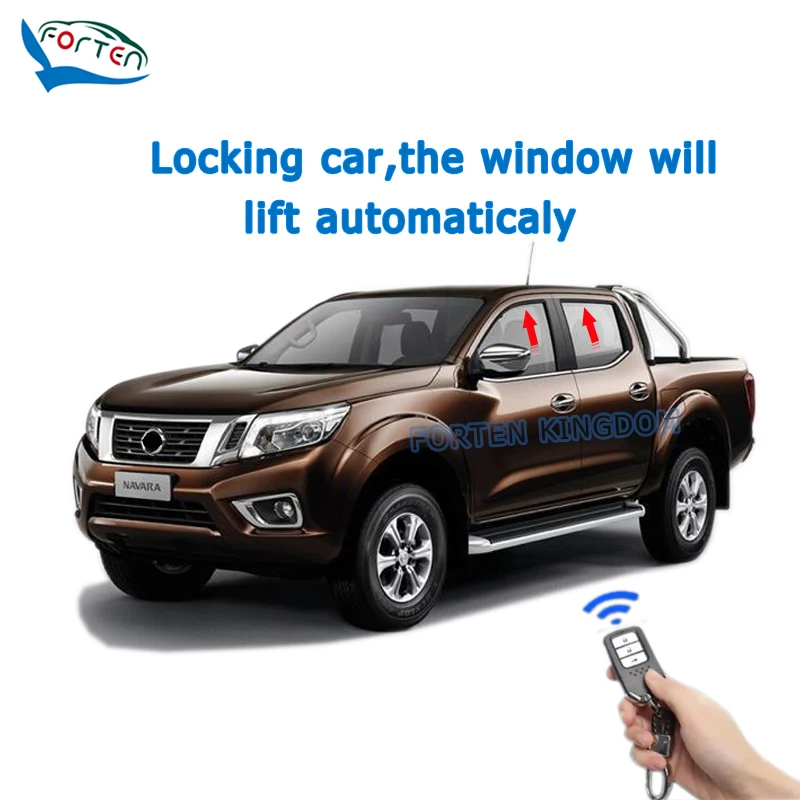 Forten Kingdom Car Auto Window Lift Close Closer Open Kit Module For Nissan Navara NP300 2016-2023