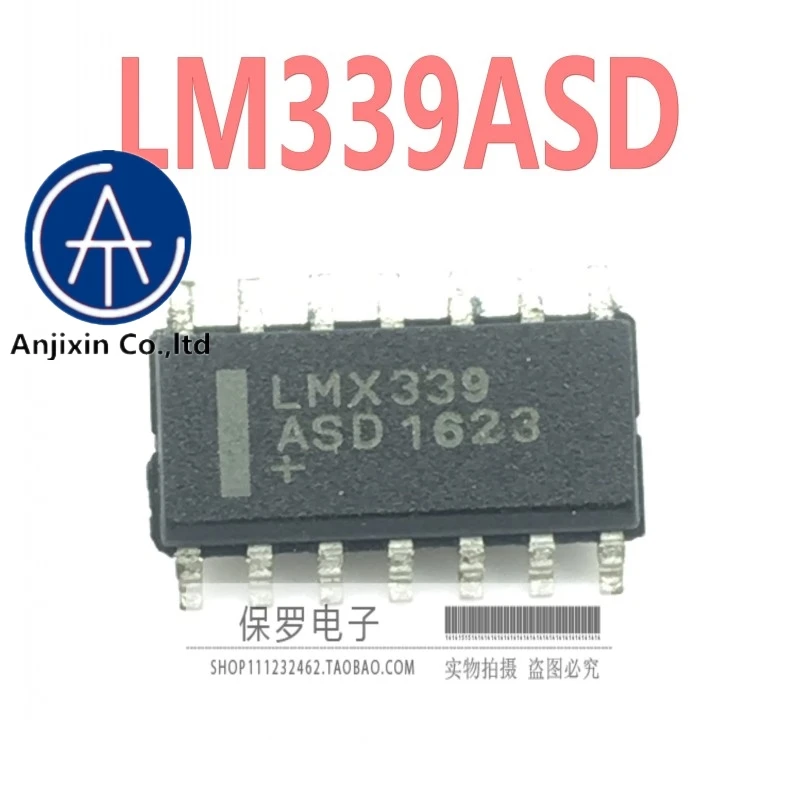 

10pcs 100% orginal and new comparator LMX339ASD LMX339 SOP-14 in stock