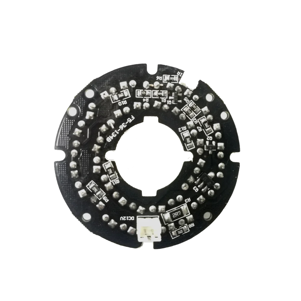 5pcs/lots Infrared 36 IR LED Light Board for CCTV Security Cameras 850nm Night vision Diameter 54mm JIENUO