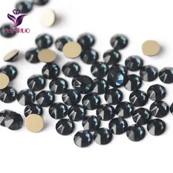 YANRUO 2088NOHF Flatback Montana Strass Stones Rhinestones Blue Glass Crystal All for Needlework AAAAA Bright for Clothes