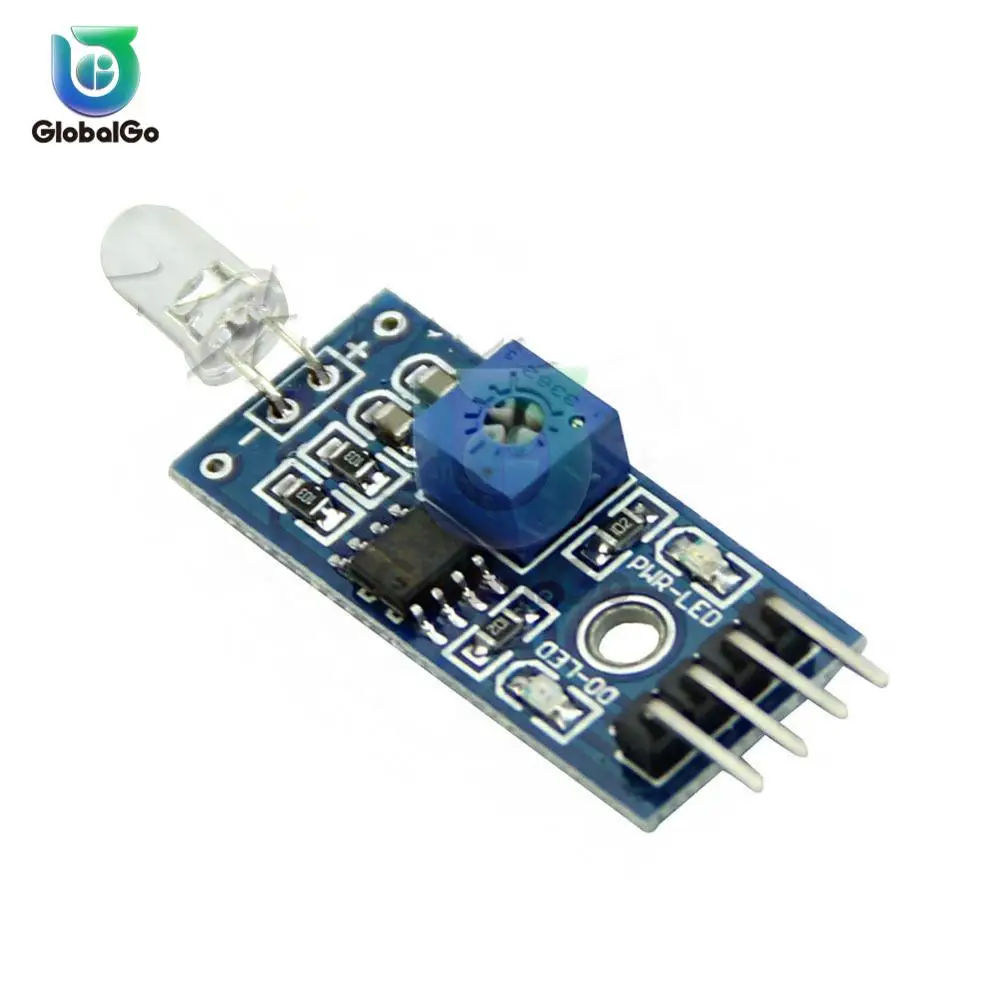 3.3V-5V 4PIN LM393 Light Sensor Switch Module Digital Photosensitive Diode Detection Switch Board Photodiode Module for Arduino