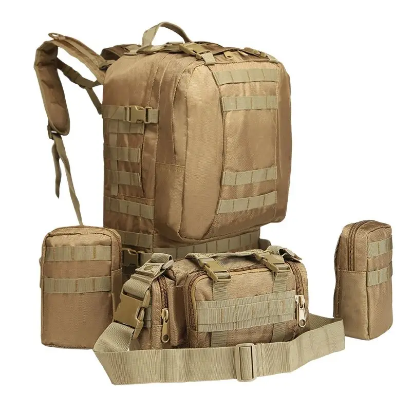50L hiking backpacks Realtree multi-function tactical army camouflage camping combination backpack
