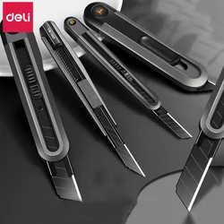 Deli Kit di strumenti per coltelli elasticizzati in acciaio inossidabile lame antiscivolo coltello da Unboxing Faca relegauty utensili per intaglio artigianale con taglio di carta