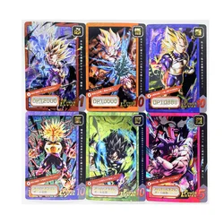 Dragon Ball Z Jogo Coleção Cartões, Super Saiyan Heroes carta de batalha, Ultra Instinct Goku Vegeta, GT, 16pcs por conjunto