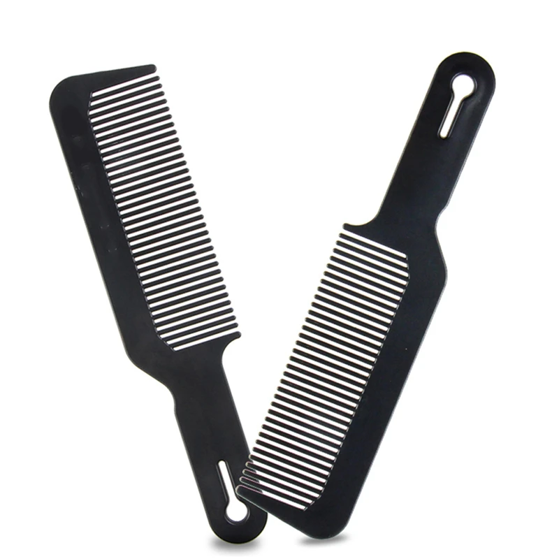 Clipper Comb Barber Flat Top Hair Combs Hairdressing Hair Cutting Salon Styling Tool Black/White