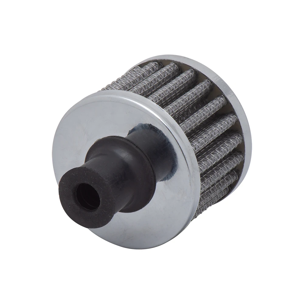 25mm 18mm 12mm Auto Air Filter for Motorcycle Cold Air Intake High Flow Crankcase Vent Cover Mini Breather Filters