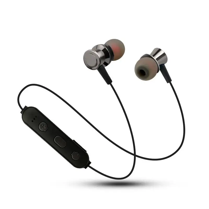 Wireless Stereo Earbuds Sports Bluetooth Earphone Magnetic V4.2 Stereo Waterproof Earbuds Wireless in-ear Headset with Mic