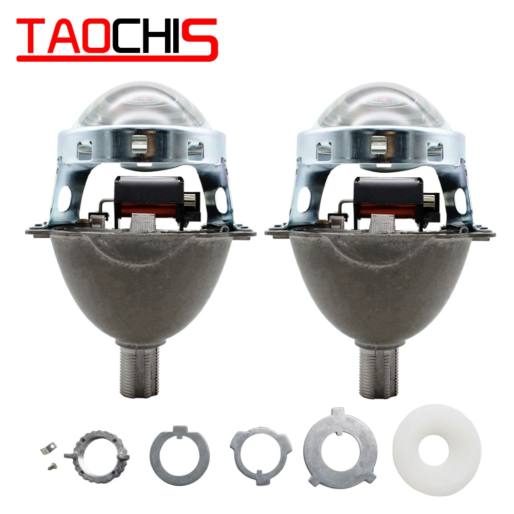 

TAOCHIS Auto head light 3.0 inch Bi-xenon Projector Lens Koito Q5 Lossless installation Non-destructive Retrofit H1 H3 H4 H7 H11