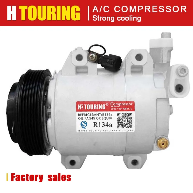 For DKS17D ac compressor 2002-2006 Nissan Altima 2.5L 92600-8J021 92600-8J03B 92600-8J021 926008J03B 92600-8J021A 92600-8J00A