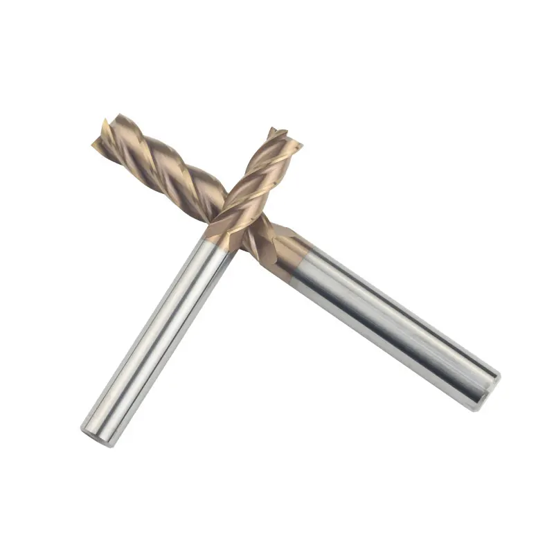 4 Loại Sáo 1Mm-20Mm HRC62 Carbide Cấp Cối Xay Xay Dụng Cụ Cắt Hợp Kim Thép Vonfram Xay Cắt EndMills máy CNC Cấp Cối Xay