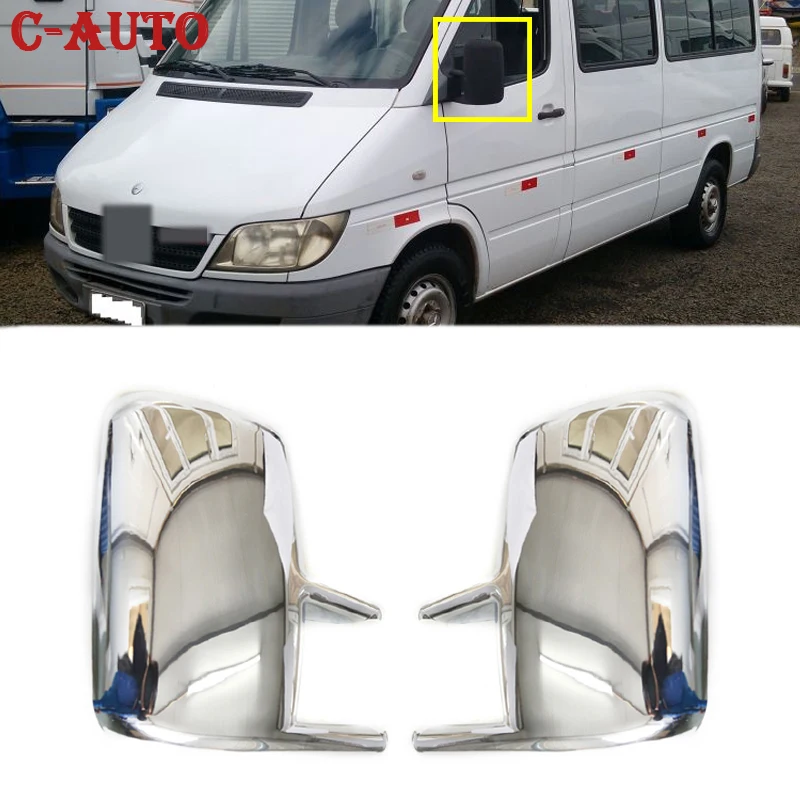 Left Right Car Outside Mirror cover Trim Reversing Mirror Cover For Mercedes Benz Sprinter 2-T 1995-2006 9018100116 9018100216