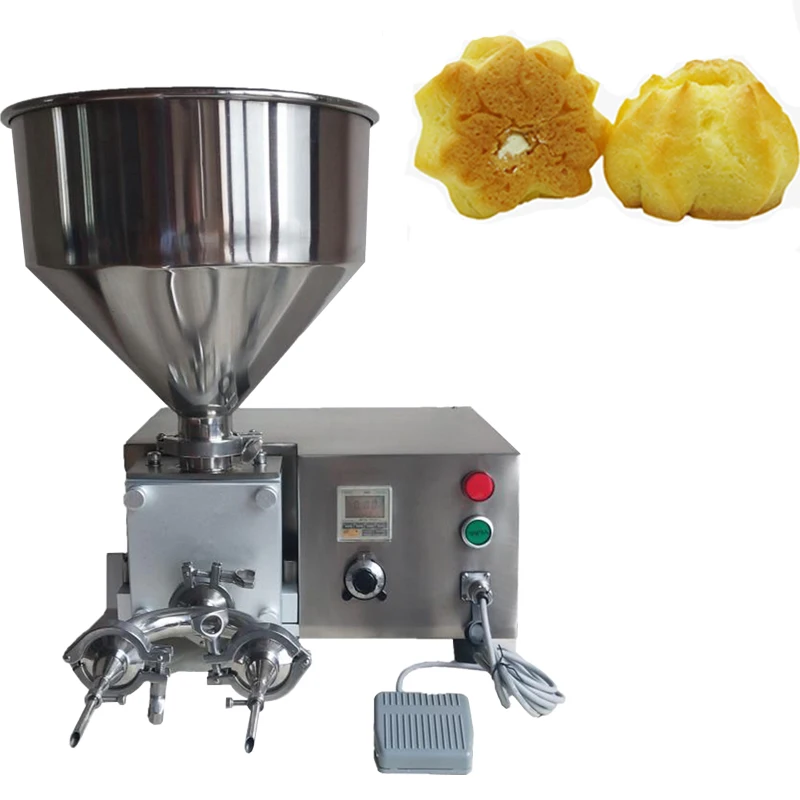 Donut Jam Injection Machine Bream Cream Injector Cream Filling Machine Cup Cake Filler Machine