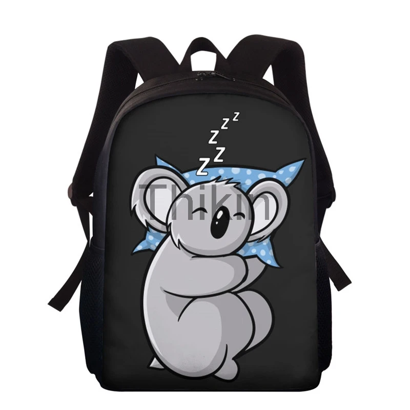 Mochila escolar con estampado de Koala para adolescentes, niñas y niños