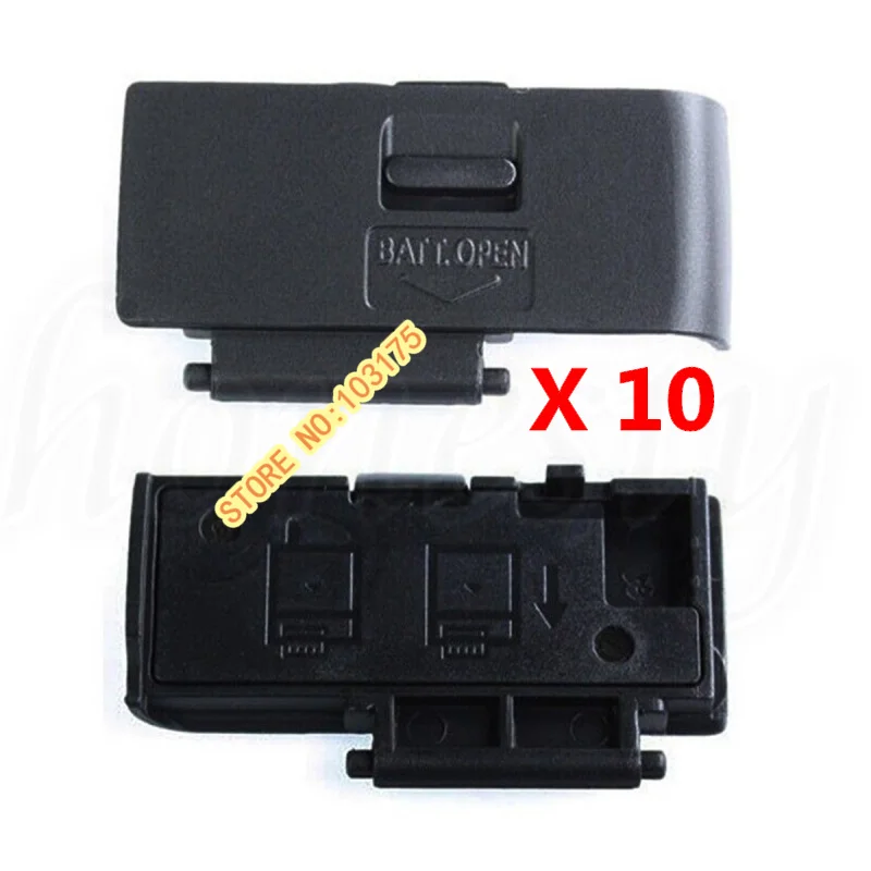 10 Buah/Penutup Baterai Baru Penutup Pintu Bibir Perbaikan Bagian untuk Canon EOS 550D Rebel T2i Kiss X4 Kamera