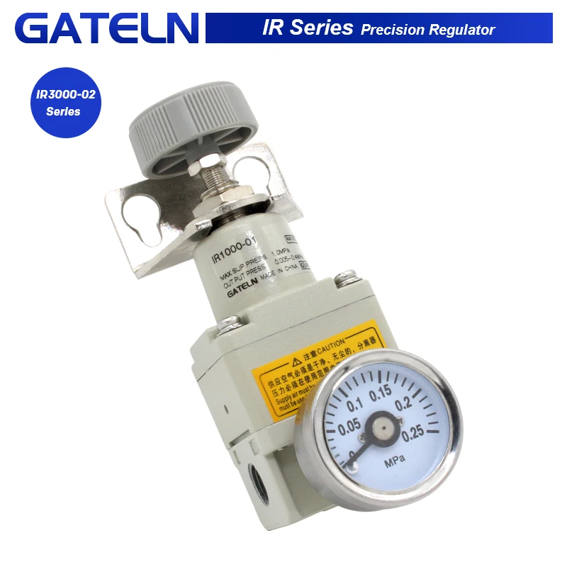 

High precision pressure regulating valve IR3000-02 IR3010-02 IR3020-02 IR3020-02BG IR3000-02BG IR3010-02BG air pressure reducer