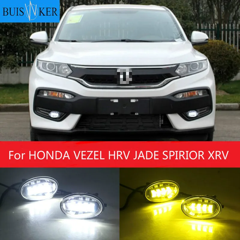 

Front Bumper Fog Light DrivingLamp For HONDA VEZEL HRV JADE SPIRIOR XRV 2014 2015 2016 2017 2018 Front Fog Lamp