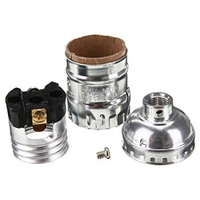 10pcs Vintage Edison Pendant light E27/E26 Screw Bulb base Light Socket Industrial Retro Fittings lamp holder Fixture 110v, 220v