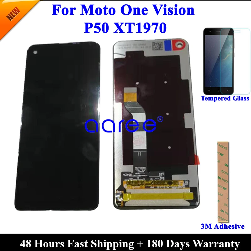 

Tested Original LCD Screen For Moto One Vision LCD Display For P50 XT1970 Display LCD Screen Touch Digitizer Assembly