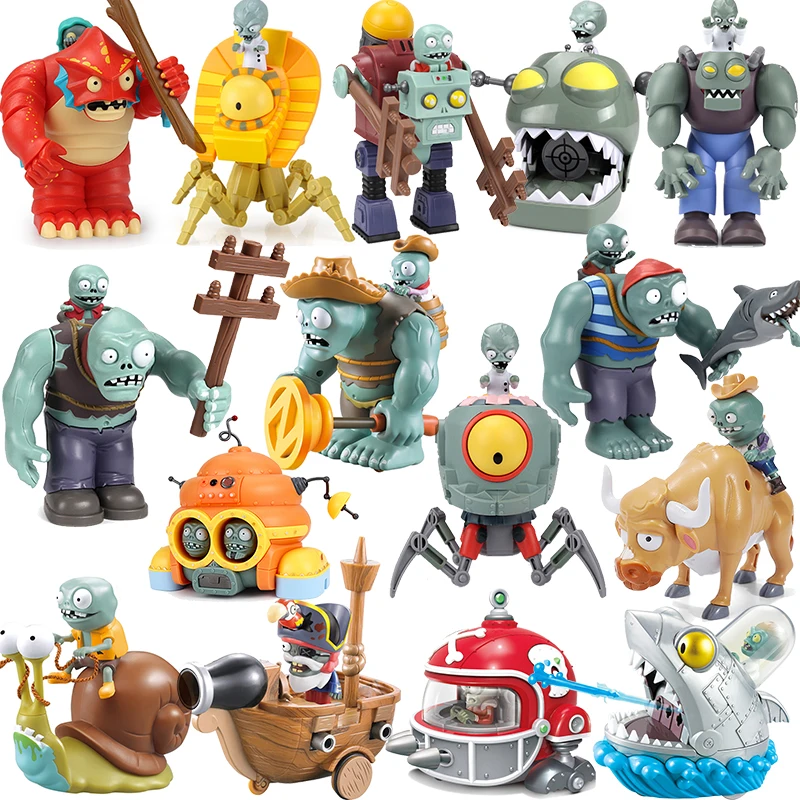 Plants vs Zombies Toys Action Figures Gargantuar Robot Christmas Gift Plant Zombie Game Fan Figurines Doll Toy For Children