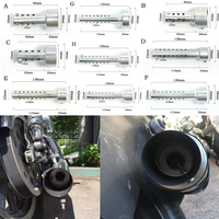 Upgrade 35mm 42mm 45mm 48mm 60mm DB Killer Universal Motocross Muffler for Motorcycle Exhaust Can Insert Baffle Silencer Moto