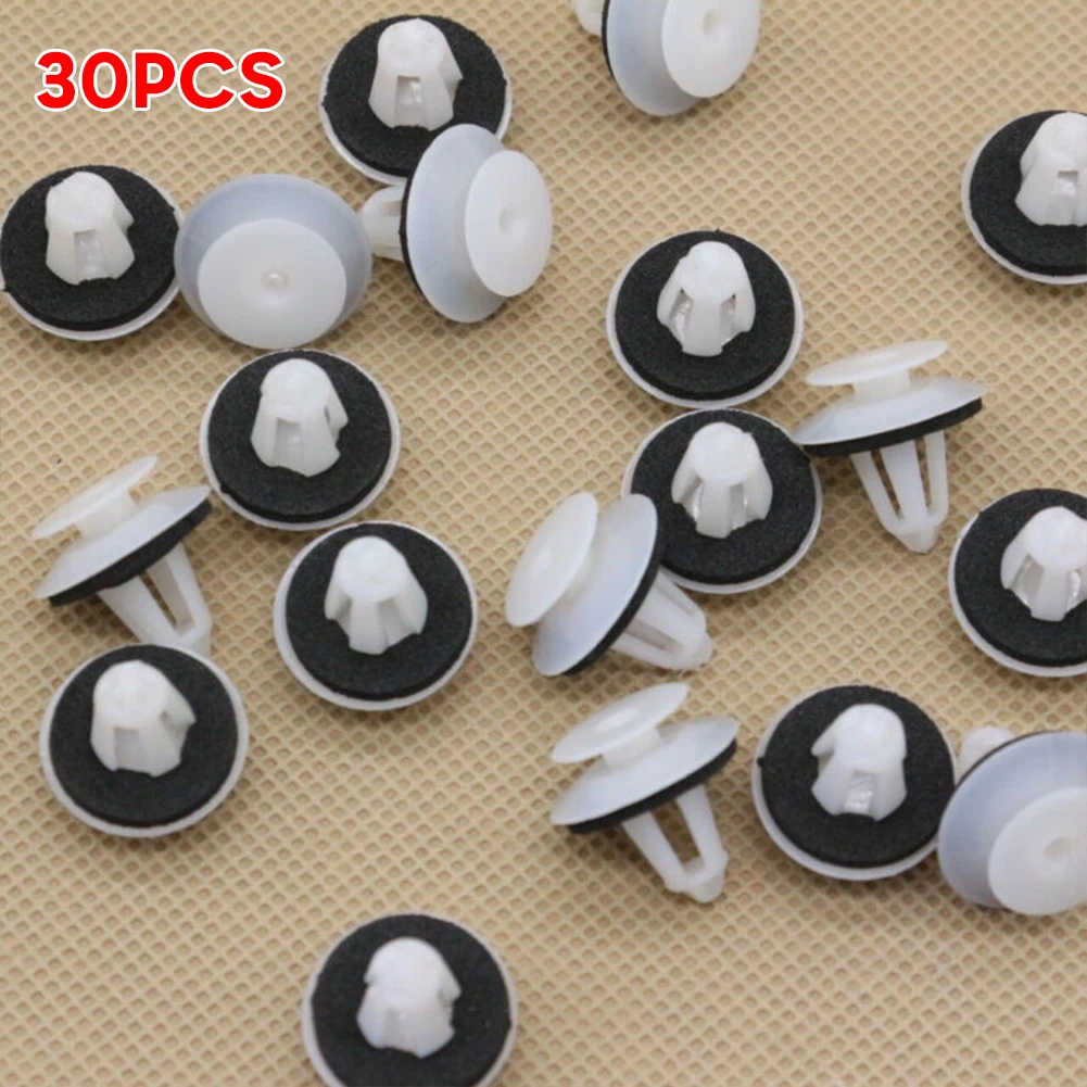 30PCS Auto Fastener Clip Inner Door Panel Trim Retainer Pin Rivet  For Mercedes R129 W202 W203 W211 Car Accessories 011988988 78