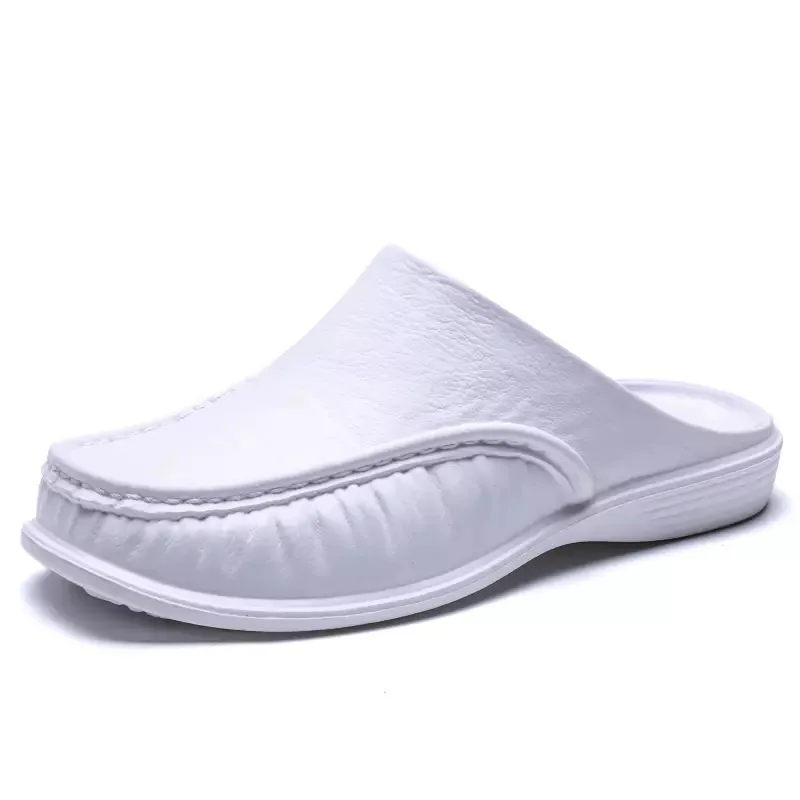 Men EVA Shoes Slip on Casual Walking Shoes Men Half Slippers Comfortable Soft Slippers 2021 Newhn87