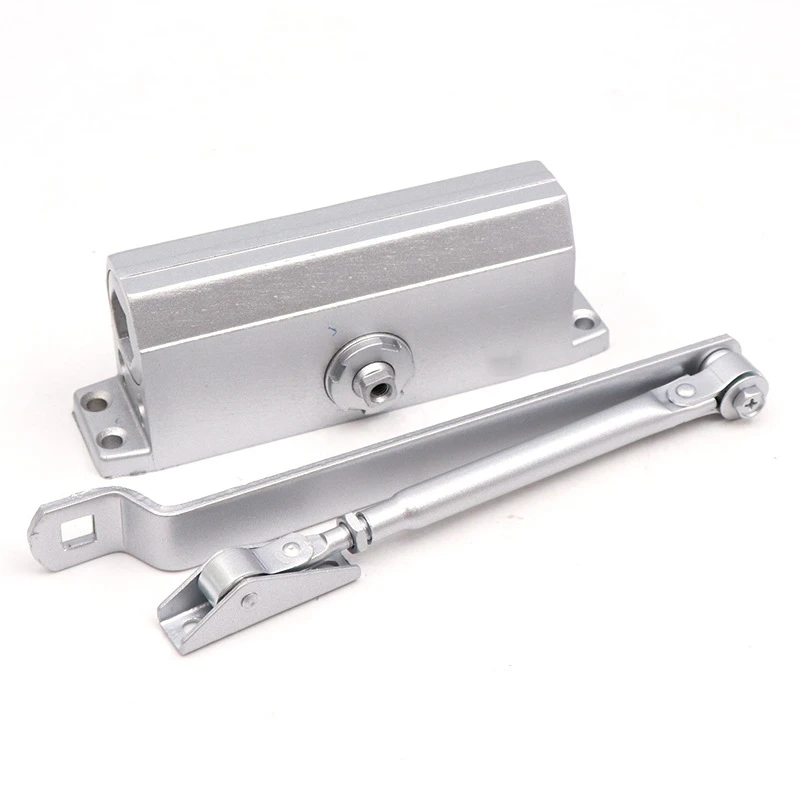 RONGYAO Hydraulic Buffer Automatic Door Closer 14KG to 120KG Adjustable Speed Door Closing Equipment Hardware Aluminium Alloy