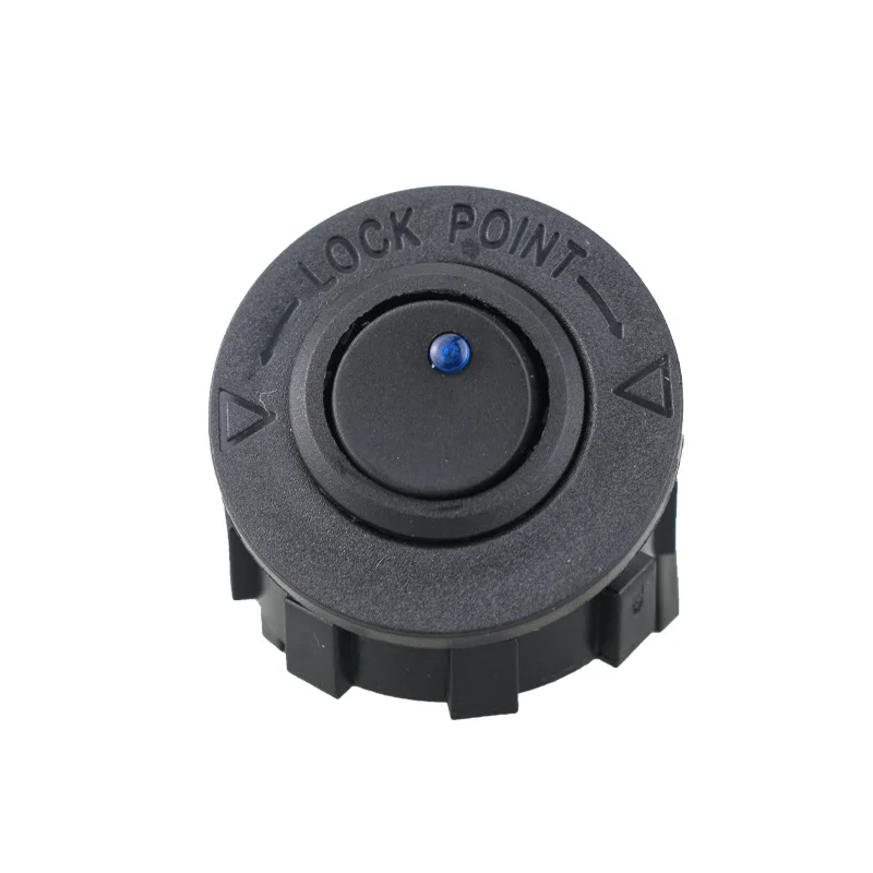 1Piece Car RV Modified USB Button Fisheye Switch With Led Small Switch 12V20A Round Switch For Car RV