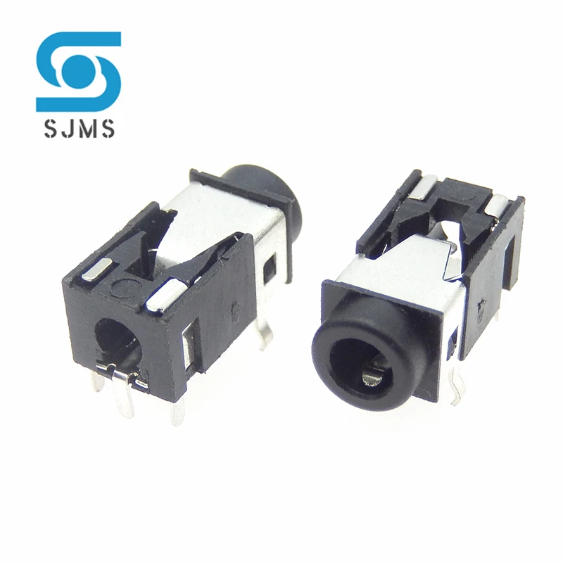 10PCS Headphone Jack Socket PJ-322 PJ322 5 Pin 3.5mm Two-channel Jack Socket 3.5 Audio Earphone Jack Connector