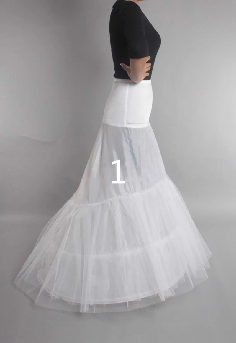 In Stock Bridal Wedding Petticoat Hoop Crinoline Dress Underskirt Bride petticoats Jupon Enaguas