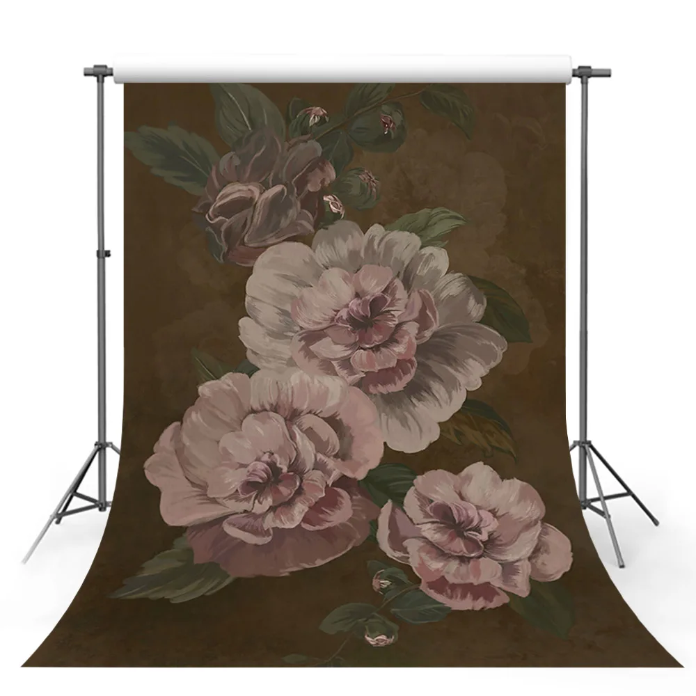 Floral Kulissen Abstrakte Blumen Textur Neugeborenen Schwangere Frau Fotografie Hintergründe Foto Studio Photophone Photozone Decor